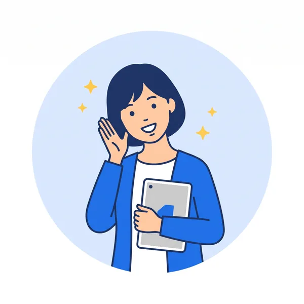 AI社員 澄川 あおいのイラスト